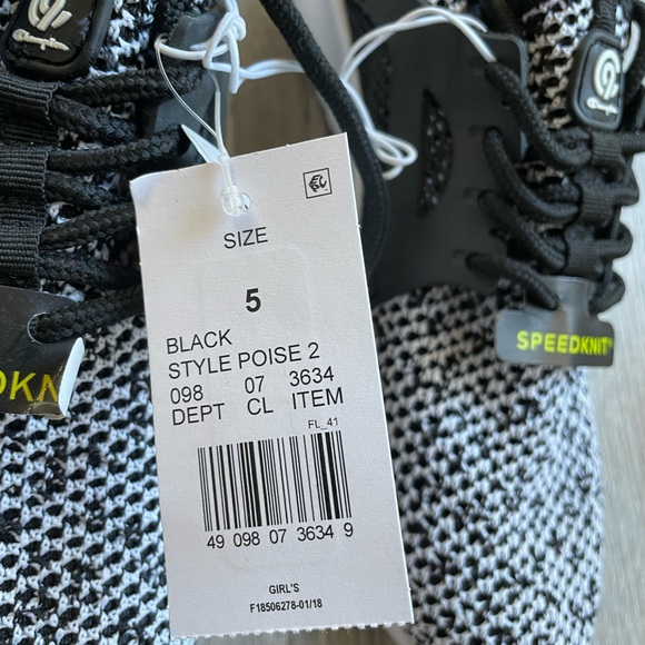 Champion Black and White Athletic Shoes - Picture 4 of 6